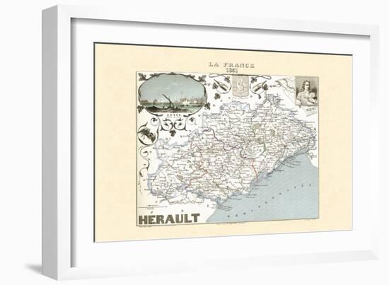 Herault-Alexandre Vuillemin-Framed Art Print