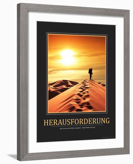 Herausforderung (German Translation)-null-Framed Photo