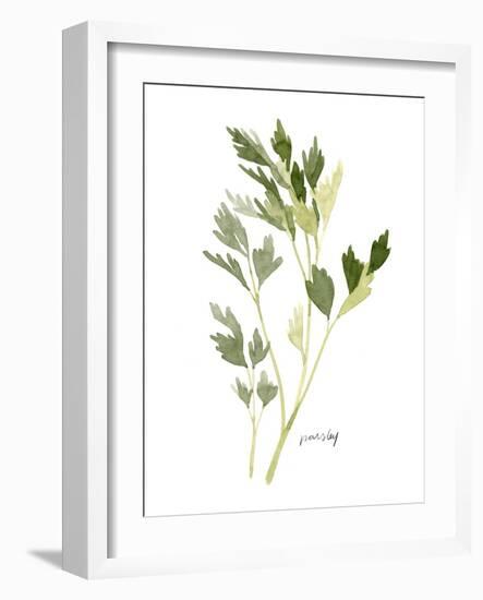 Herb Garden Sketches II-Emma Scarvey-Framed Art Print
