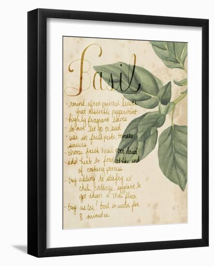 Herb Study I-Grace Popp-Framed Art Print