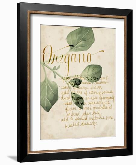 Herb Study III-Grace Popp-Framed Art Print