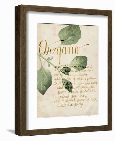 Herb Study III-Grace Popp-Framed Art Print