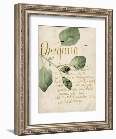 Herb Study III-Grace Popp-Framed Premium Giclee Print