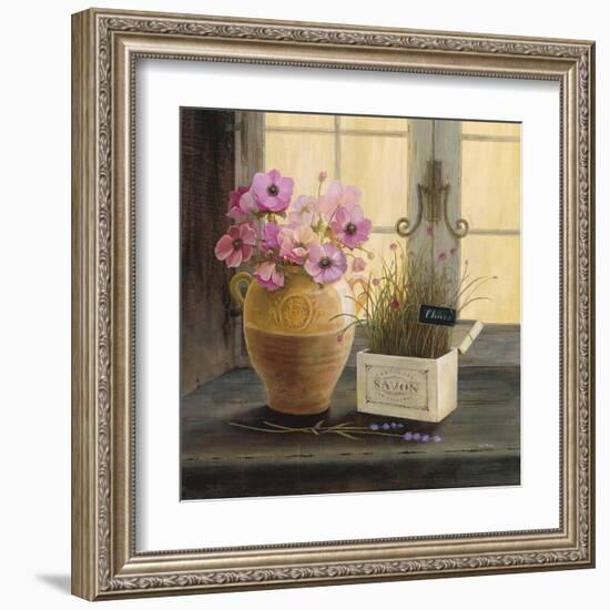 Herb Window Garden-Angela Staehling-Framed Art Print