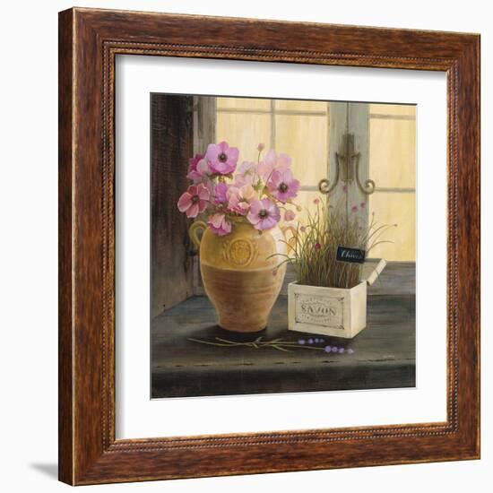 Herb Window Garden-Angela Staehling-Framed Art Print