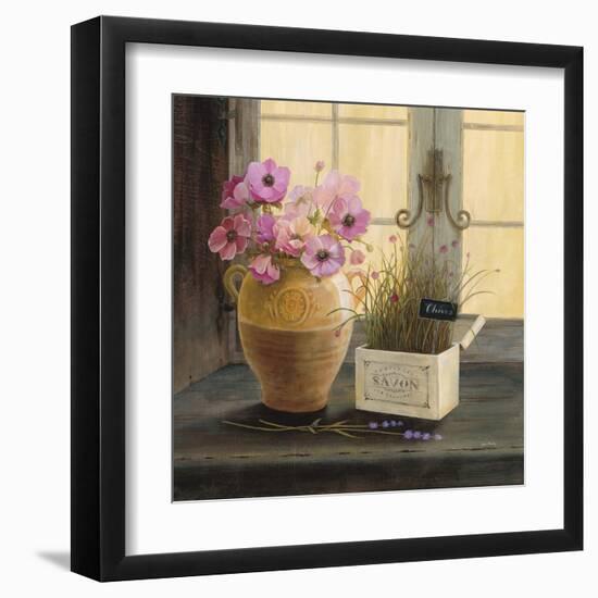 Herb Window Garden-Angela Staehling-Framed Art Print