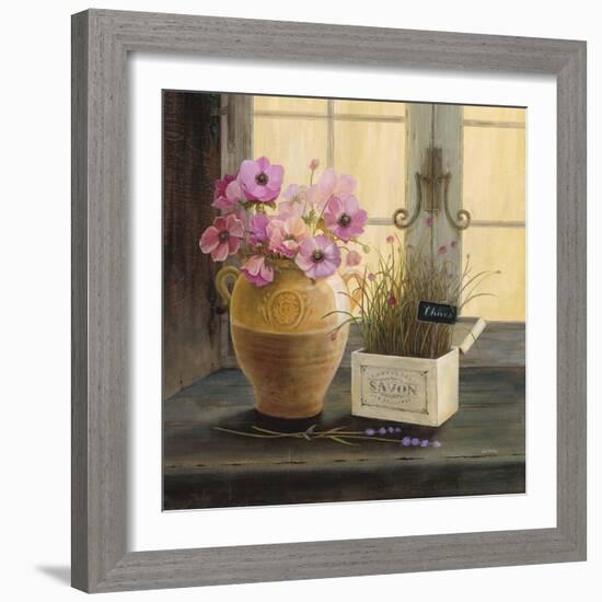 Herb Window Garden-Angela Staehling-Framed Premium Giclee Print