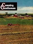 "Alfalfa Field," Country Gentleman Cover, July 1, 1948-Herb Zeck-Laminated Giclee Print