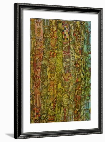 Herbal cure-Wole Oyeyemi-Framed Giclee Print