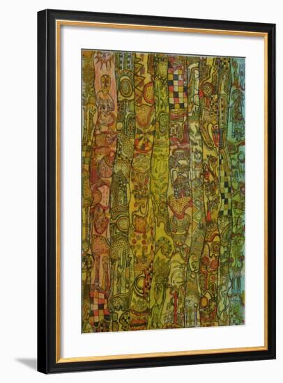 Herbal cure-Wole Oyeyemi-Framed Giclee Print