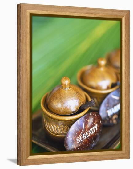 Herbal Oil Used for Oriental Massage-Angelo Cavalli-Framed Premier Image Canvas