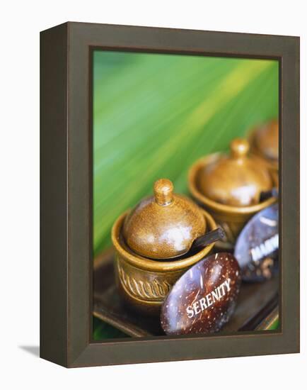 Herbal Oil Used for Oriental Massage-Angelo Cavalli-Framed Premier Image Canvas