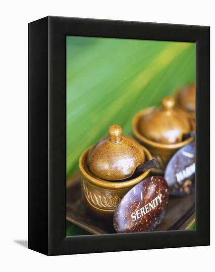 Herbal Oil Used for Oriental Massage-Angelo Cavalli-Framed Premier Image Canvas