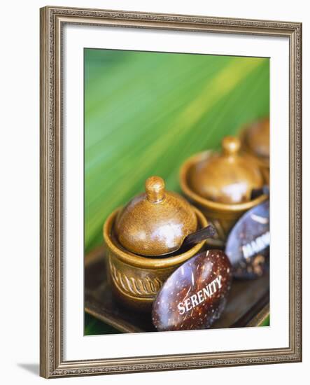 Herbal Oil Used for Oriental Massage-Angelo Cavalli-Framed Photographic Print