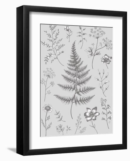 Herbarium Twilight-Lucy Francis-Framed Giclee Print