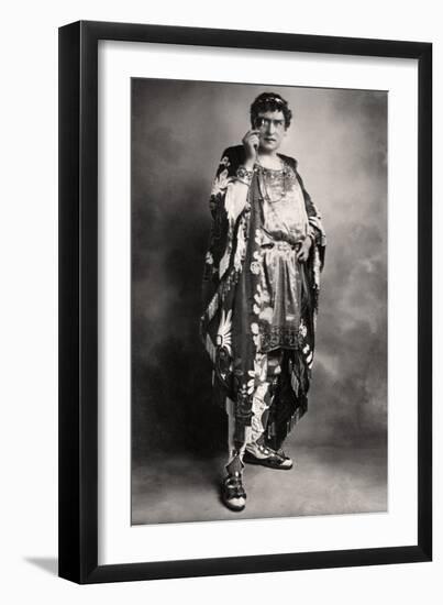 Herbert Beerbohm Tree (1853-191), English Actor, Early 20th Century-FW Burford-Framed Photographic Print