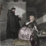 Juliet in the Cell of Friar Lawrence, 1867-Herbert Bourne-Giclee Print