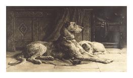 Irish Deerhound-Herbert Dicksee-Premium Giclee Print
