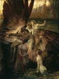 The Lament for Icarus-Herbert Draper-Framed Premium Giclee Print