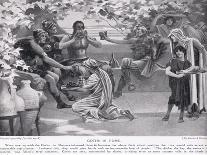 Thais Persuading Alexander to Burn Persepolis 330 Bc-Herbert Gandy-Framed Giclee Print
