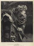 Head of St John, from the Picture The Return from Cavalry-Herbert Gustave Schmalz-Giclee Print