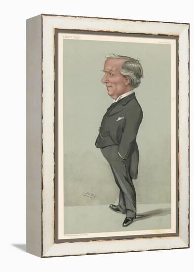 Herbert Henry Asquith Statesman-Spy (Leslie M. Ward)-Framed Stretched Canvas