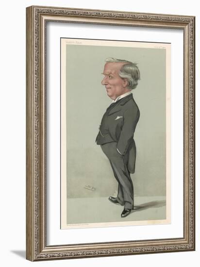 Herbert Henry Asquith Statesman-Spy (Leslie M. Ward)-Framed Art Print