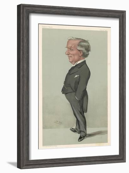 Herbert Henry Asquith Statesman-Spy (Leslie M. Ward)-Framed Art Print