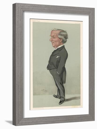 Herbert Henry Asquith Statesman-Spy (Leslie M. Ward)-Framed Art Print