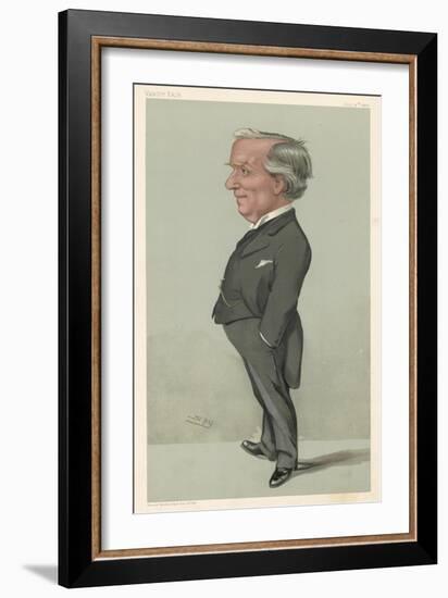 Herbert Henry Asquith Statesman-Spy (Leslie M. Ward)-Framed Art Print