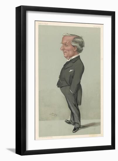 Herbert Henry Asquith Statesman-Spy (Leslie M. Ward)-Framed Art Print