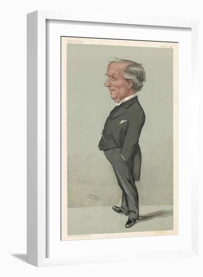 Herbert Henry Asquith Statesman-Spy (Leslie M. Ward)-Framed Art Print