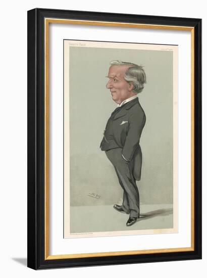 Herbert Henry Asquith Statesman-Spy (Leslie M. Ward)-Framed Art Print
