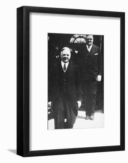 Herbert Hoover, 31st President of the United States, 1930s-Unknown-Framed Photographic Print