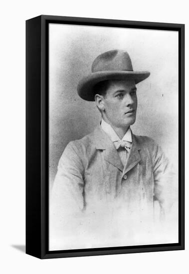 Herbert Hoover, age 23, taken in Perth in Australia, 1898-null-Framed Premier Image Canvas