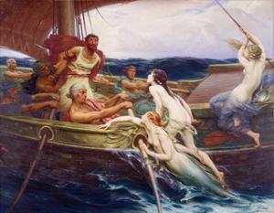 Ulysses and the Sirens, 1910 by Herbert James Draper