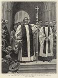 The Enthronement of the New Primate in Canterbury Cathedral-Herbert Johnson-Framed Giclee Print