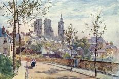 France, Laon Street 1907-Herbert Marshall-Art Print