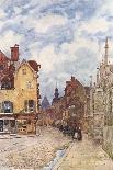 France, Laon Street 1907-Herbert Marshall-Stretched Canvas