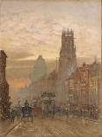 A View of Westminster, London, England-Herbert Menzies Marshall-Giclee Print