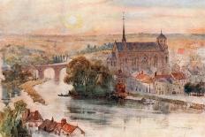 A View of Westminster, London, England-Herbert Menzies Marshall-Giclee Print