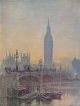 'The Houses of Parliament, London', 1910-Herbert Menzies Marshall-Giclee Print