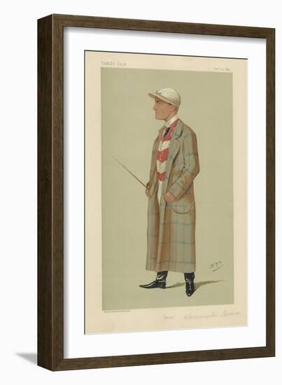 Herbert Mornington Cannon-Sir Leslie Ward-Framed Giclee Print