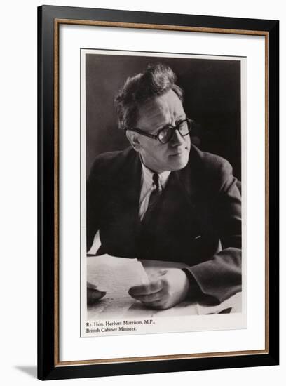 Herbert Morrison-null-Framed Photographic Print