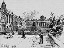 'The Quadrangle, Somerset House', c1890-Herbert Railton-Giclee Print