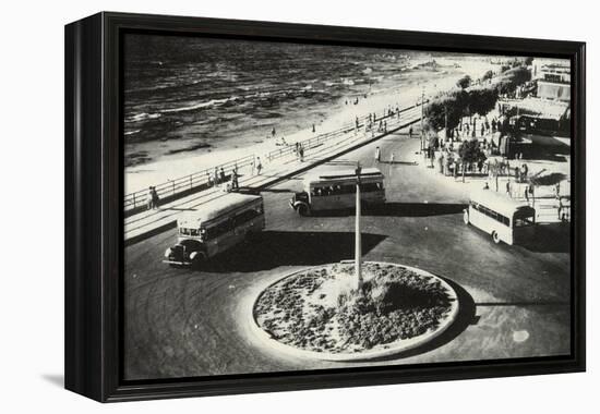 Herbert Samuel Square - Tel Aviv, Israel-null-Framed Premier Image Canvas