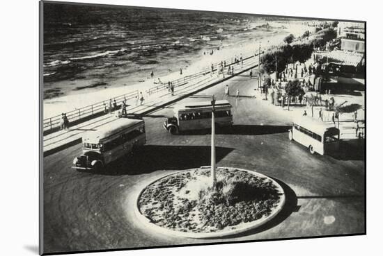 Herbert Samuel Square - Tel Aviv, Israel-null-Mounted Photographic Print