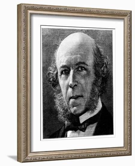 Herbert Spencer, English Philosopher and Sociologist, 1897-null-Framed Giclee Print