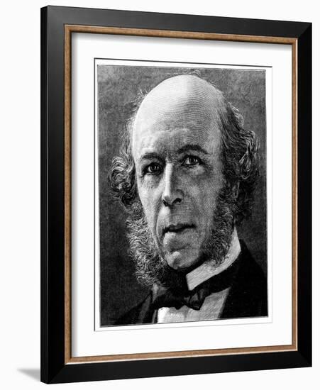 Herbert Spencer, English Philosopher and Sociologist, 1897-null-Framed Giclee Print