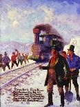 100 Years of the Railroad-Herbert Stitt-Giclee Print